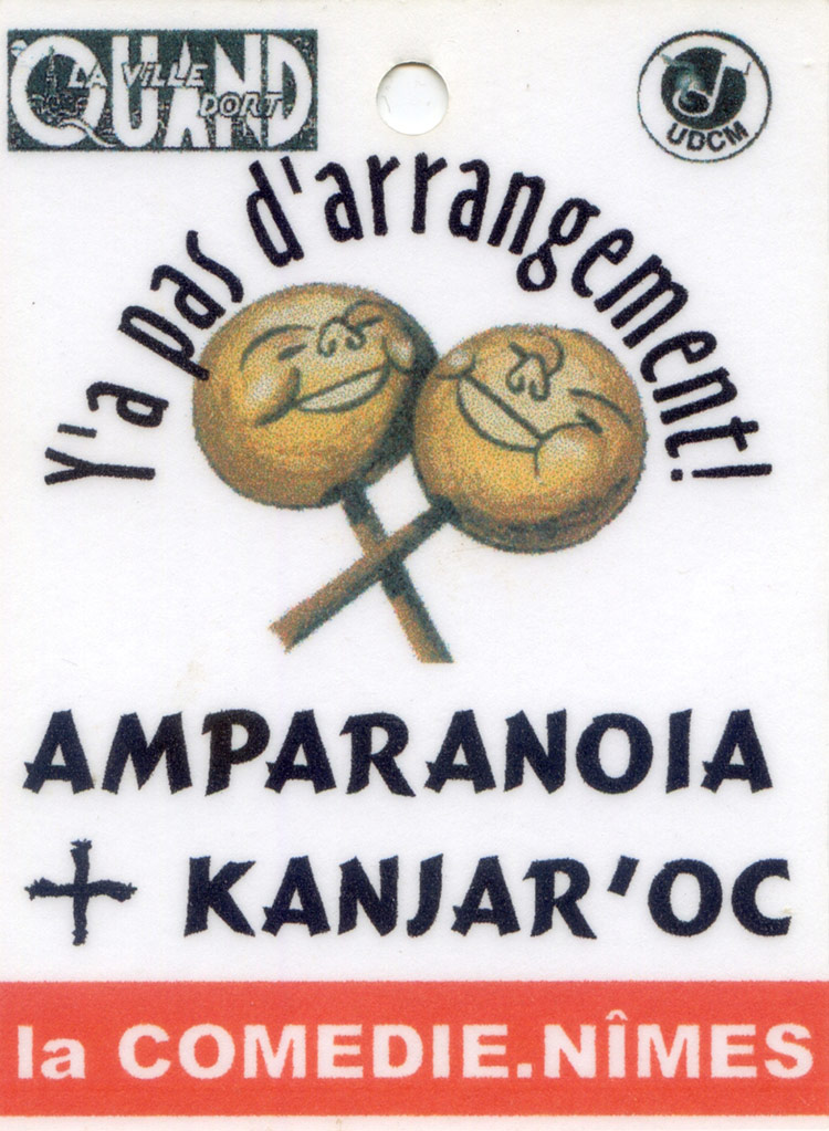 Kanjaroc et Amparanoïa - Tournée Y'a pas d'arrangement
