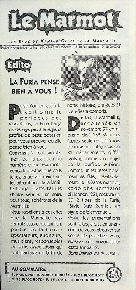 Kanjaroc - Le Marmot N°0